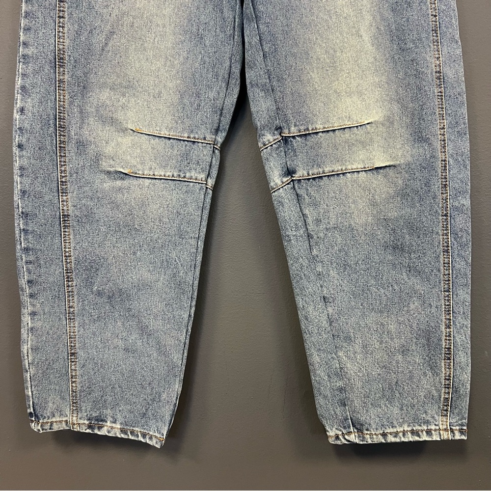 Women’s Baggy Barrel Jeans Medium Wash Size XL - Picture 3 of 4
